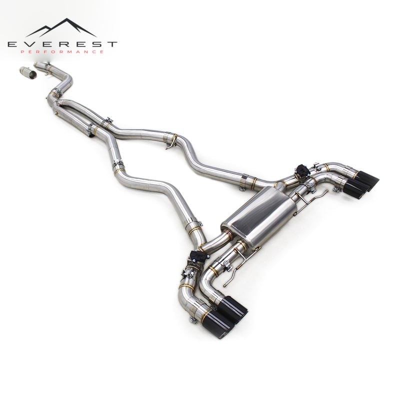 Valvetronic Catback Muffler for BMW M340i/M440i 3.0T 2019-2023 Stainless Steel Deep Sound Exhaust System With OPF