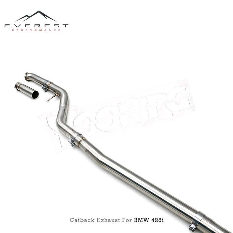 Stainless Steel Valvetronic Catback Exhaust Pipe for BMW 420i 428i 430i F32 F33 F36 N20 B48 2.0T 2012-2017 Performance