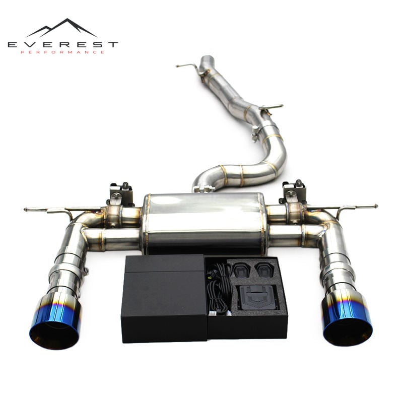 Escape Catback for Audi TT/TTS 2.0T 2010-2019 Stainless Steel Exhaust Pipes With Remote Control