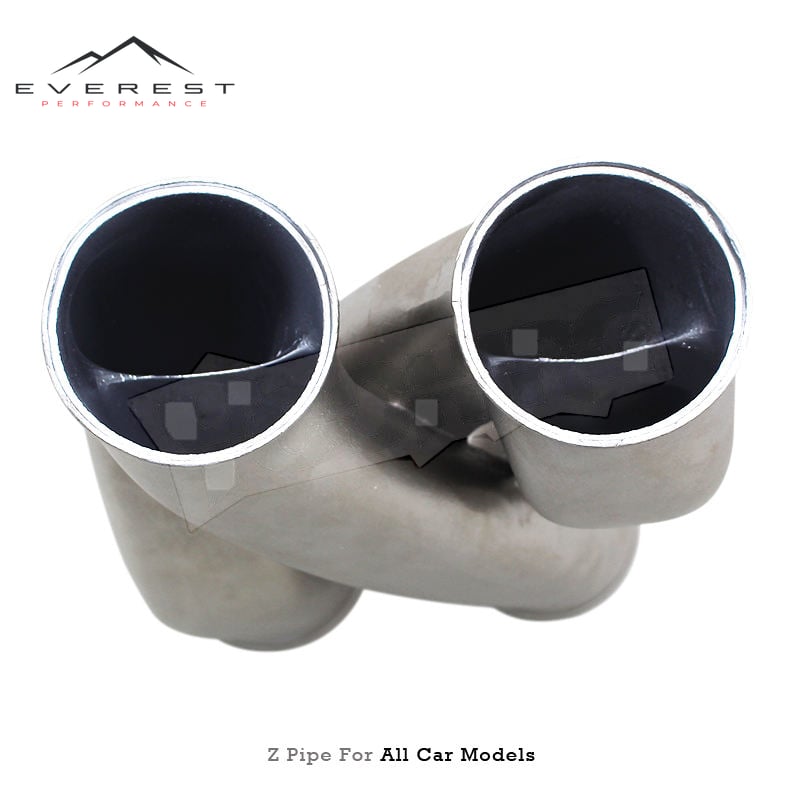 Z Pipe for All Car Models SUS304 with Matte Surface Enhanced Sound Universal Performance Auto Part