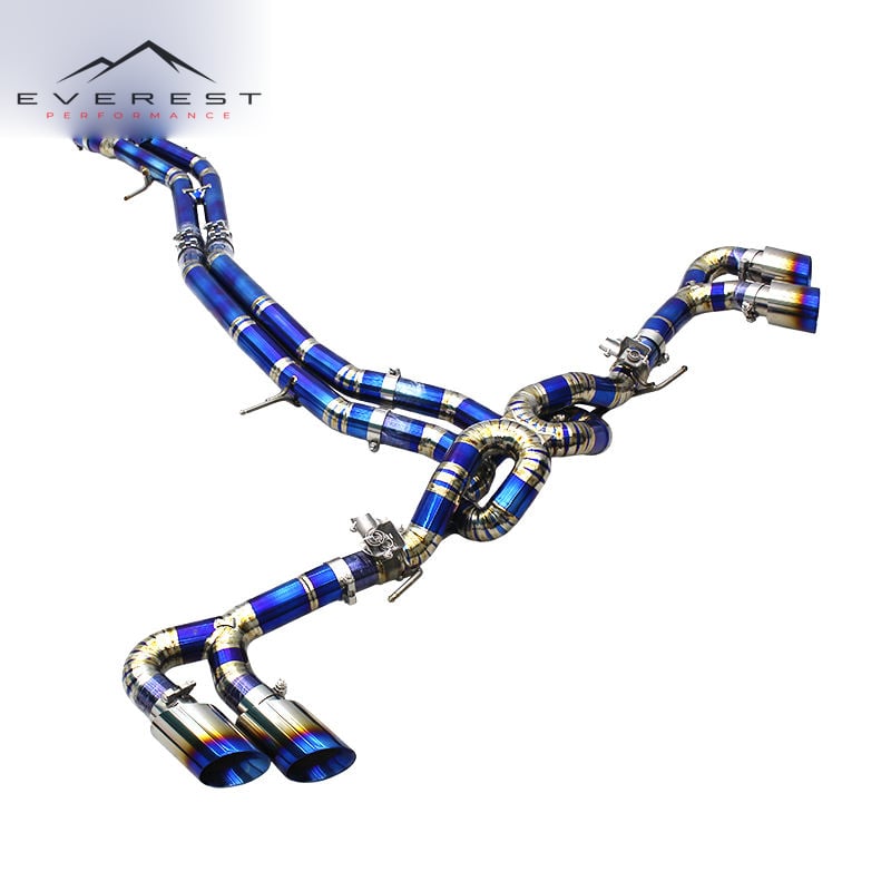 Catback Exhaust X Pipe for Lamborghini URUS 4.0T 2018-2023 Titanium Racing Exhaust Pipe Valve Muffler System