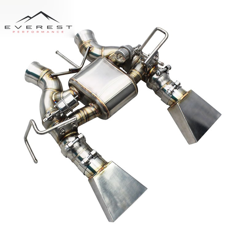 Catback Exhaust for Mclaren MP4-12C 3.8T 2012-2014 Racing Stainless Steel Exhaust Pipe High Performance Exhaust System