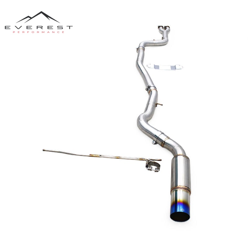 Auto Catback Muffler Single Outlet for BMW M2 Competition/M2C 3.0T F87 S55 2018-2023 SUS304 Sport Exhaust Pipe System