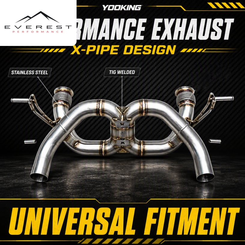 Racing Stainless Steel Catback Exhaust Pipes System for Lamborghini Huracan EVO STO 5.2 2019-2023 Performance Exhaust Muffler