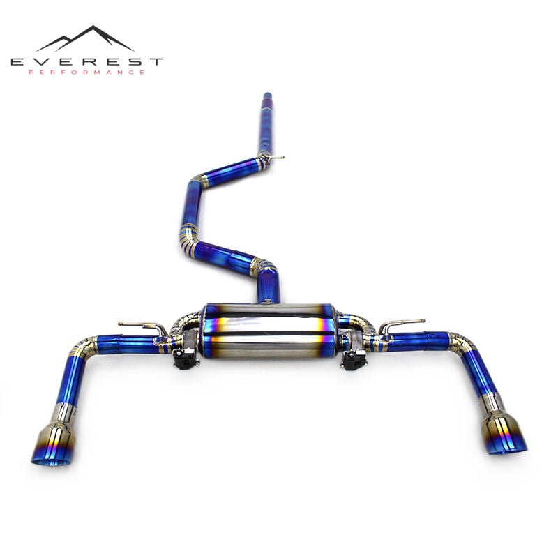 Auto Valvetronic Catback for VW GOLF 8/MK8/GTI 2.0T 2020-2024 Racing Escape Valvetronic Titanium Muffler Catback