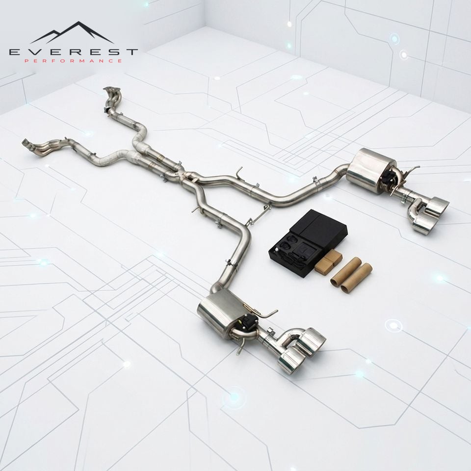 Exhaust Downpipe Manifold Catback for Mercedes-Benz C63 AMG W204 2011-2015 Performance Car SUS304 Pipes Exhaust System
