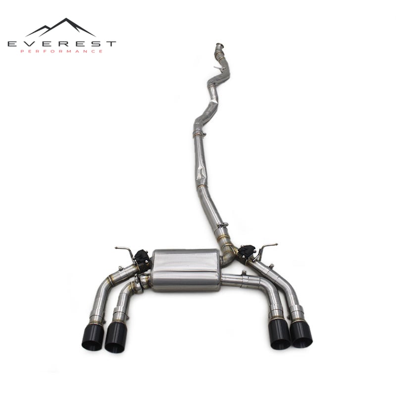 Catback for BMW M2 F87 3.0T 2016-2019 Engine N55 Stainless Steel Valvetronic Catback Muffler Exhaust System