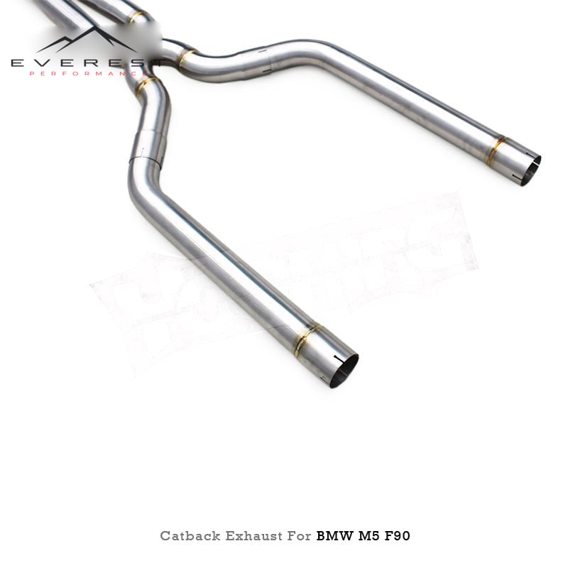 Valvetronic Exhaust Pipe for BMW M5 F90 4.4T 2018-2024 Stainless Steel Exhaust Pipes Catback Muffler System