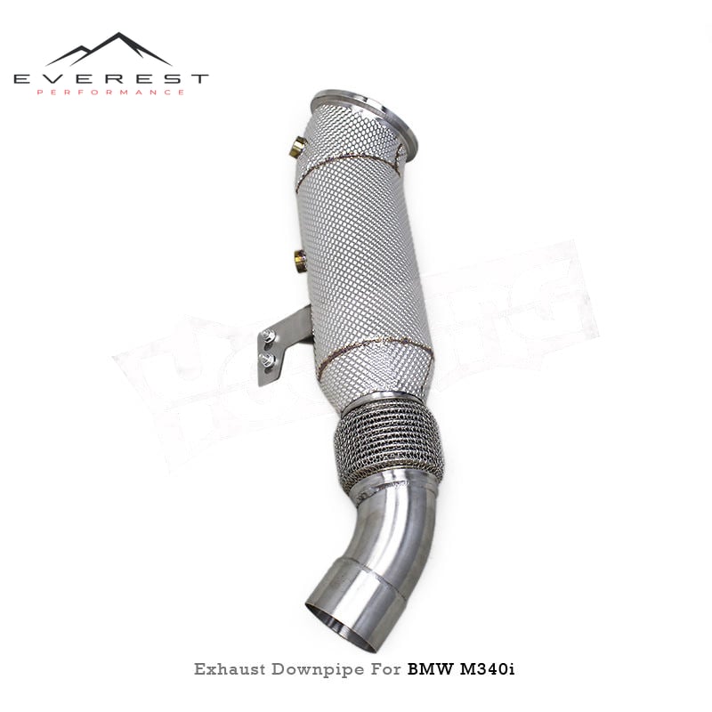 Ready Stock Free Flow Downpipe for BMW M240i A90 M340i M440i G20 G22 B58 3.0T 2017-2019 T304 B58 Exhaust Downpipe