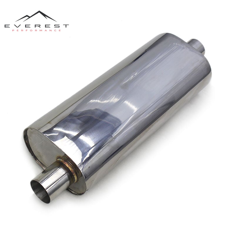 Tuning Universal Mufflers for Racing Car Stainless Steel Exhaust Pipes Escape Car Exhaust System