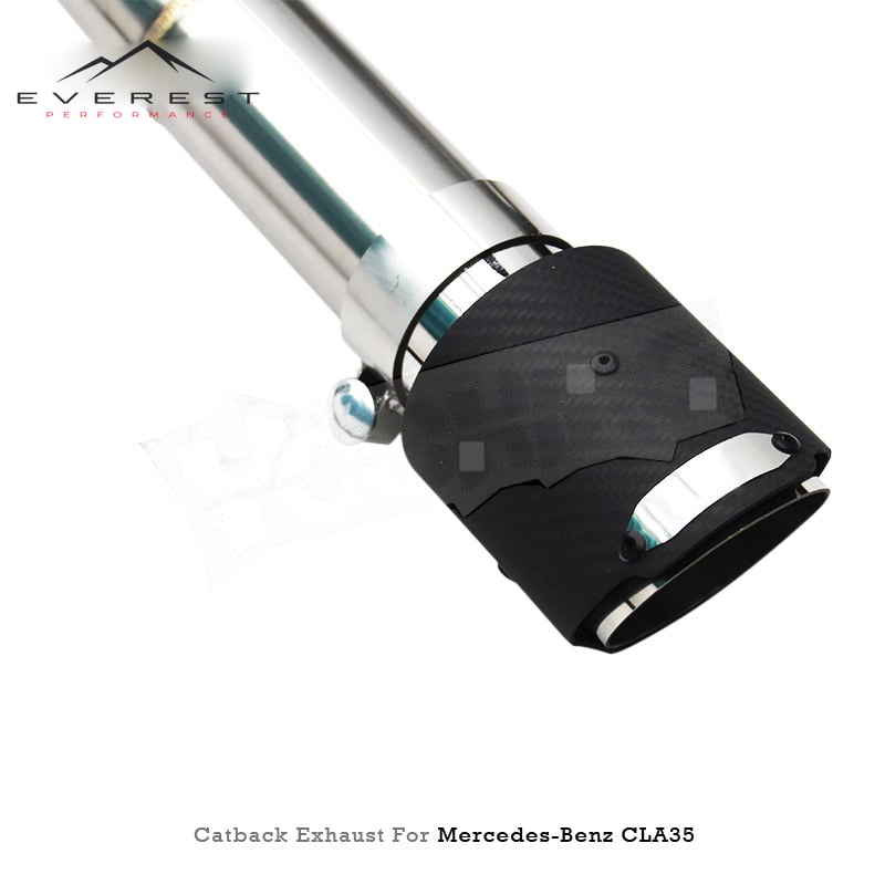 SS304L Exhaust Pipe System for Mercedes-Benz CLA35 AMG W118 2.0T 2020-2025 Racing Valvetronic Catback Exhaust Pipes