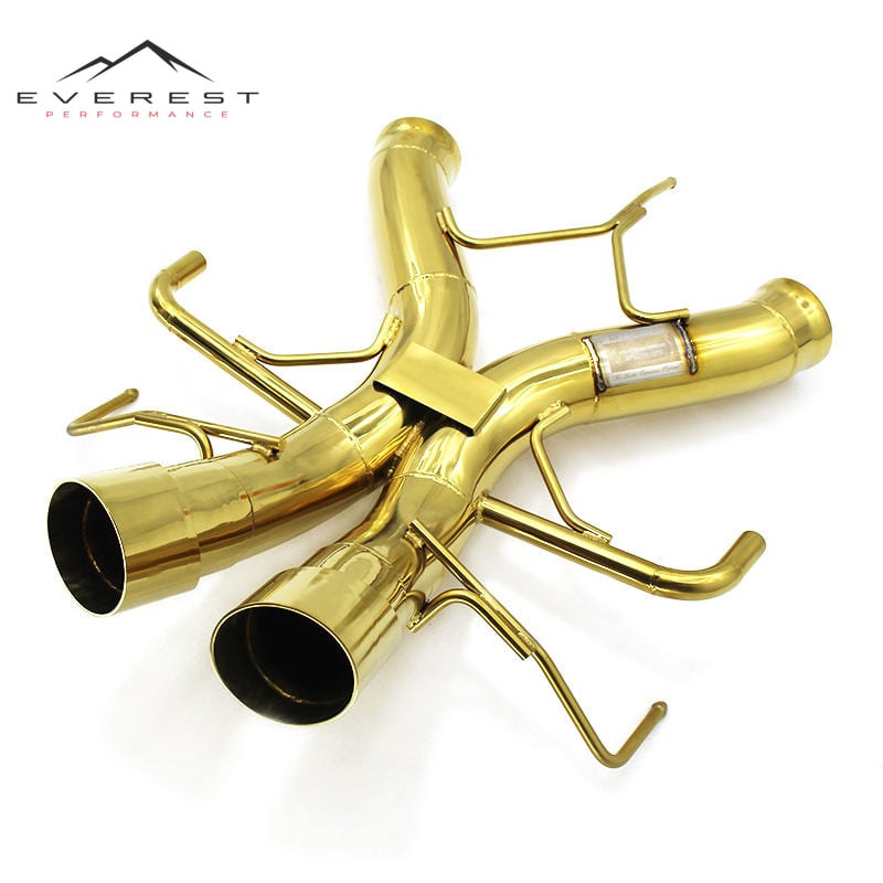 Plug Exhaust System for Mclaren P1 Hybrid 2013- Stainless Steel Exhaust Pipe Enhanced X Pipe Sound Axle Back