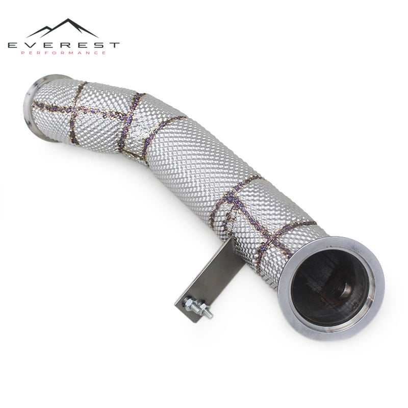 Stainless Steel Downpipe for Mercedes-Benz E300 COUPE W213 2.0T 2017+ Racing Exhaust System Free Flow Pipe