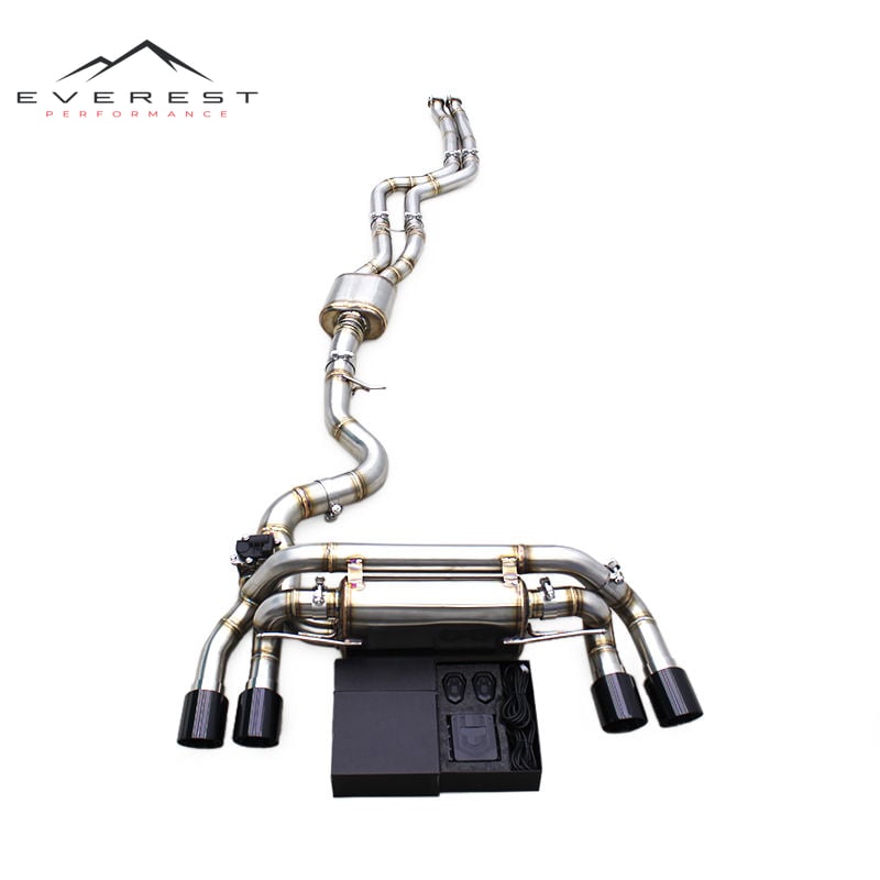 Auto Valvetronic Exhaust System for BMW 1M N54 3.0T 2011- Stainless Steel Catback Exhaust Muffler Automobile Exhaust Pipe