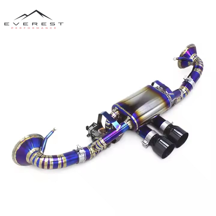 Catback Exhaust for Porsche 911 992 GT3 RS 4.0 2017-2023 Tuning Escape Valvetronic Titanium Pipe Exhaust System Muffler