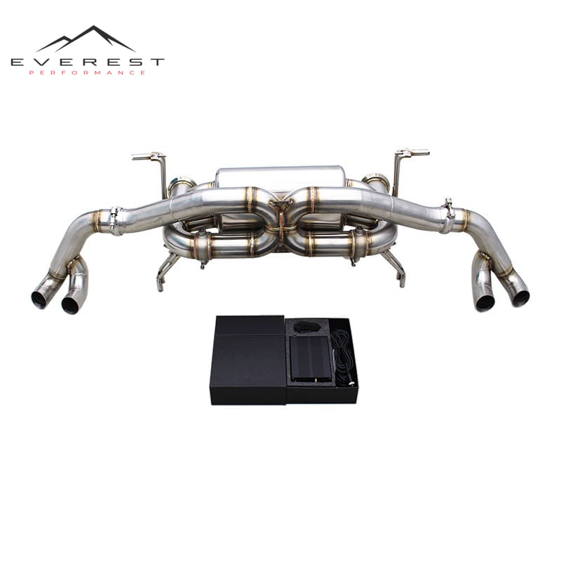 Auto Tuning Exhaust System for Lamborghini Huracan LP580/LP610 5.2L 2014-2024 SUS304 Vacuum Valve Exhaust Muffler Catback