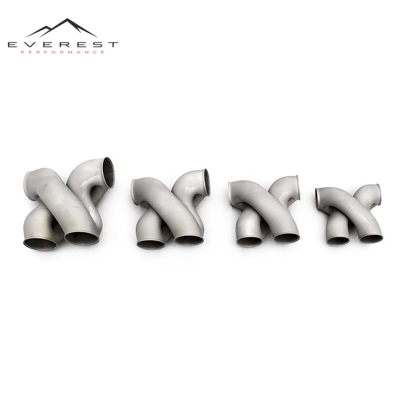 Custom SS316 Universal Z/X/Diversion Pipes with 3D Printing for All Car Models with 2.5''/2.76''/3''/3.5'' Exhaust X Pipe System