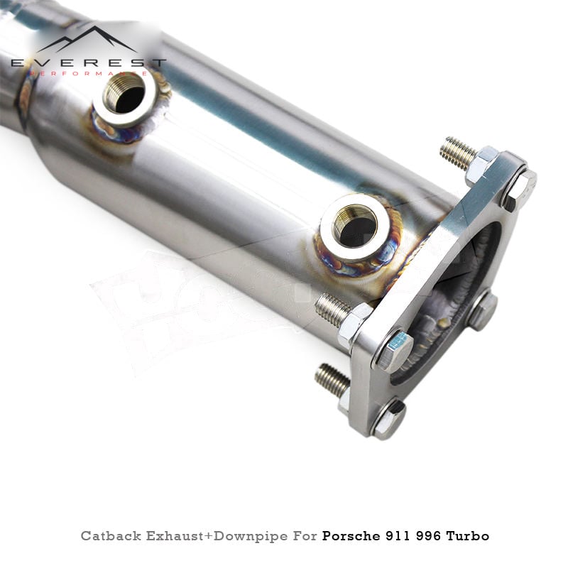 Exhaust Pipe System for Porsche 911 996 TURBO 3.6T 1997-2005 Racing Superfast Vacuum Valve Car Exhaust Pipes