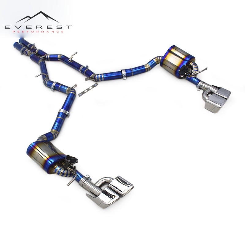 Titanium Valve Electronic Exhaust Rebound System for Mercedes-Benz CLS500 4.7