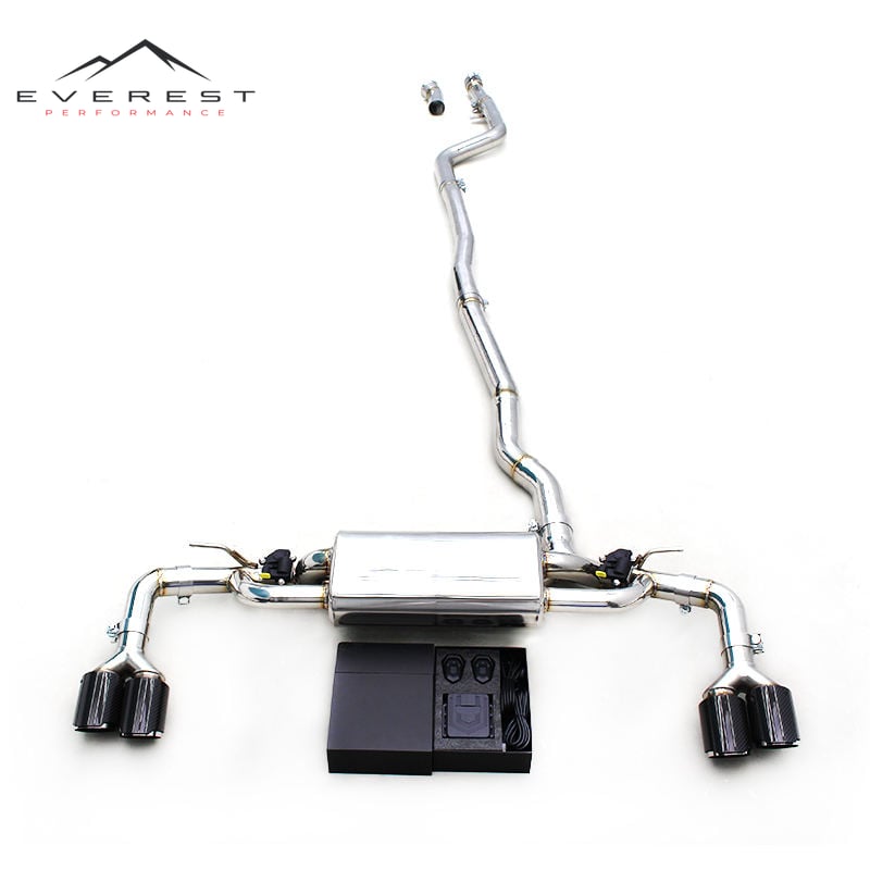 Stainless Steel Exhaust Pipe System for BMW 640/640i/640GT/GT G32 2018-2021Valvetronic Exhaust Pipe System