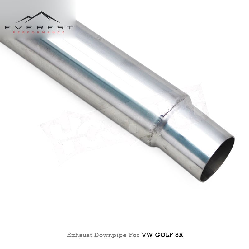 Heat Shield Exhaust Pipe for VW GOLF 8R 2.0T 2020+ With OPF Stainless Steel Free Flow Downpipe