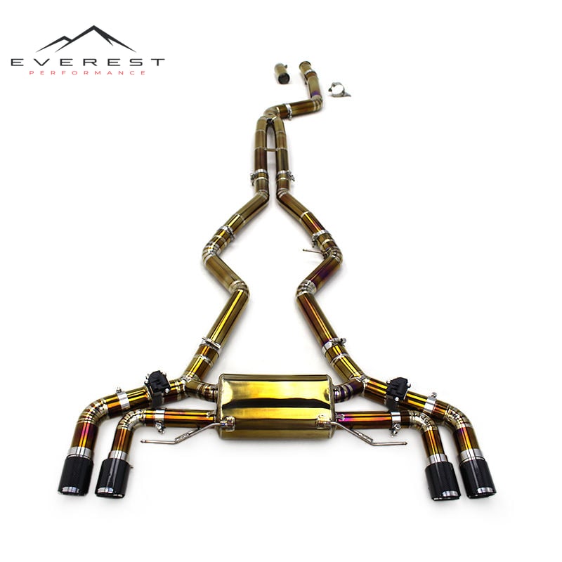 Titanium Exhaust Pipes for BMW M340/M340i/M440/M440i G20 3.0T 2019-2023 Catback Muffler Valvetronic Modified Sounds