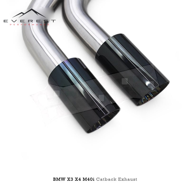 Racing Car Valvetronic Catback Exhaust Pipes for BMW X3 X4 M40i G01 G02 3.0T 2016-2023 SS304 Valved Muffler With Remote Control