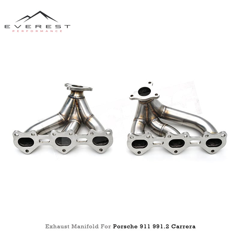 Direct-fit PSE Sport Exhaust for Porsche 911 991/991.2 Carrera 4/S/4S 3.0T 2016-2018 Manifold Valve Control Center Tips Axleback