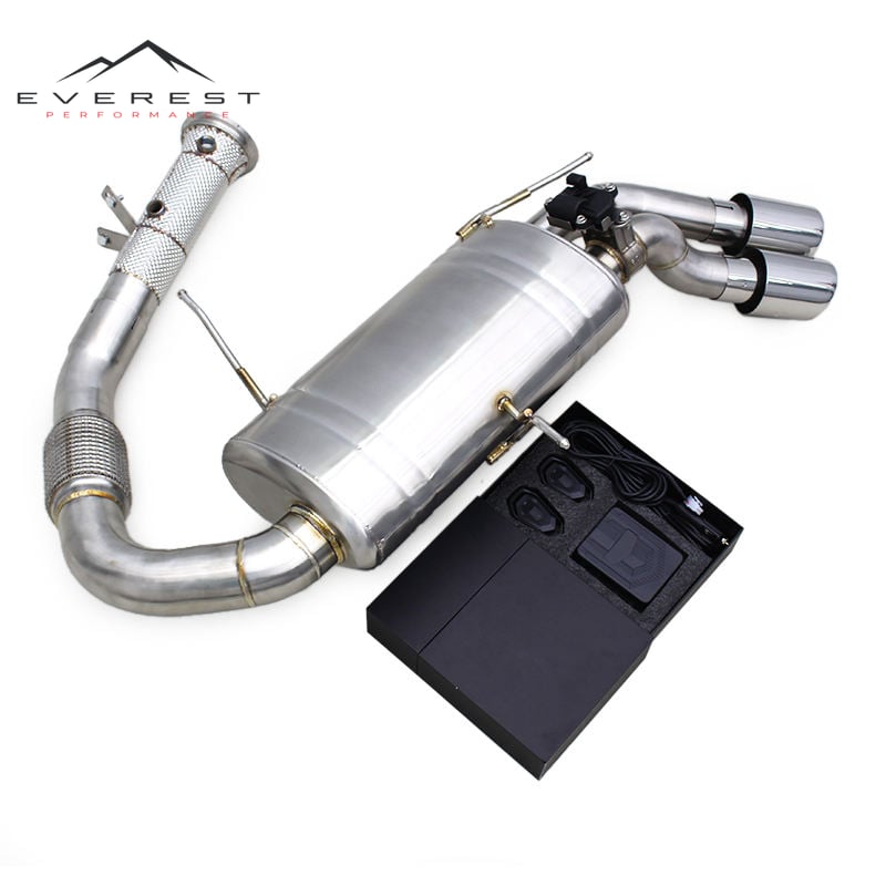 SS304 Exhaust Pipe System for BMW I8 1.5T B38 Engine 2014-2019 Turbo Downpipe Sport Racing Pipes with Valve Remote Control
