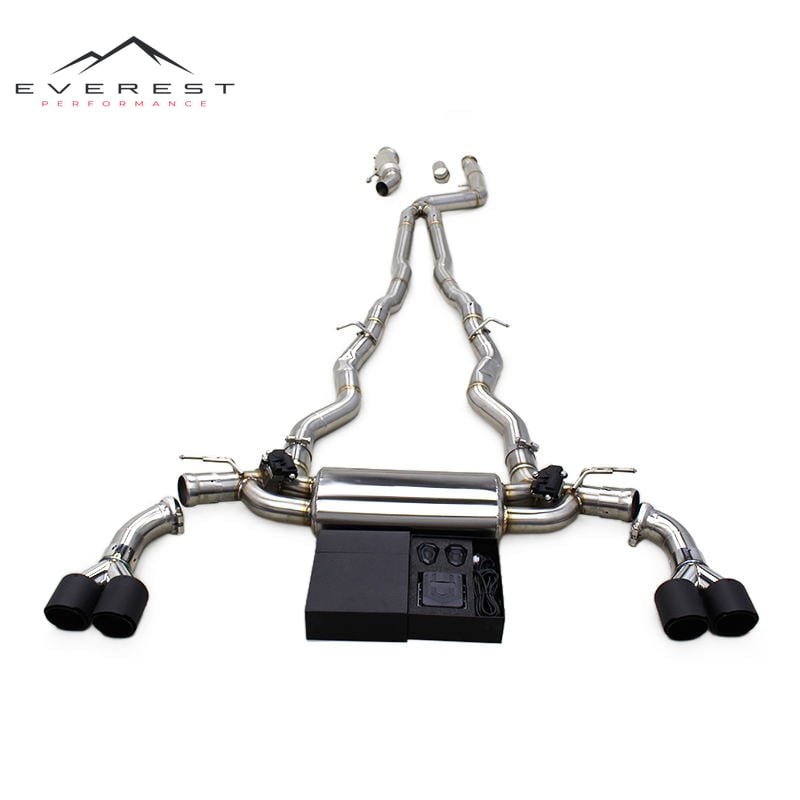 Catback Exhaust System for BMW 840i G16 B58 3.0T 2019-2024 Stainless Steel Downpipe Valvetronic Muffler