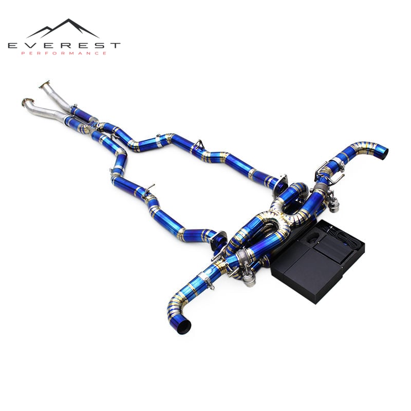 Titanium Catback for Aston Martin Vantage V8 4.0T 2018+ Valve Exhaust System