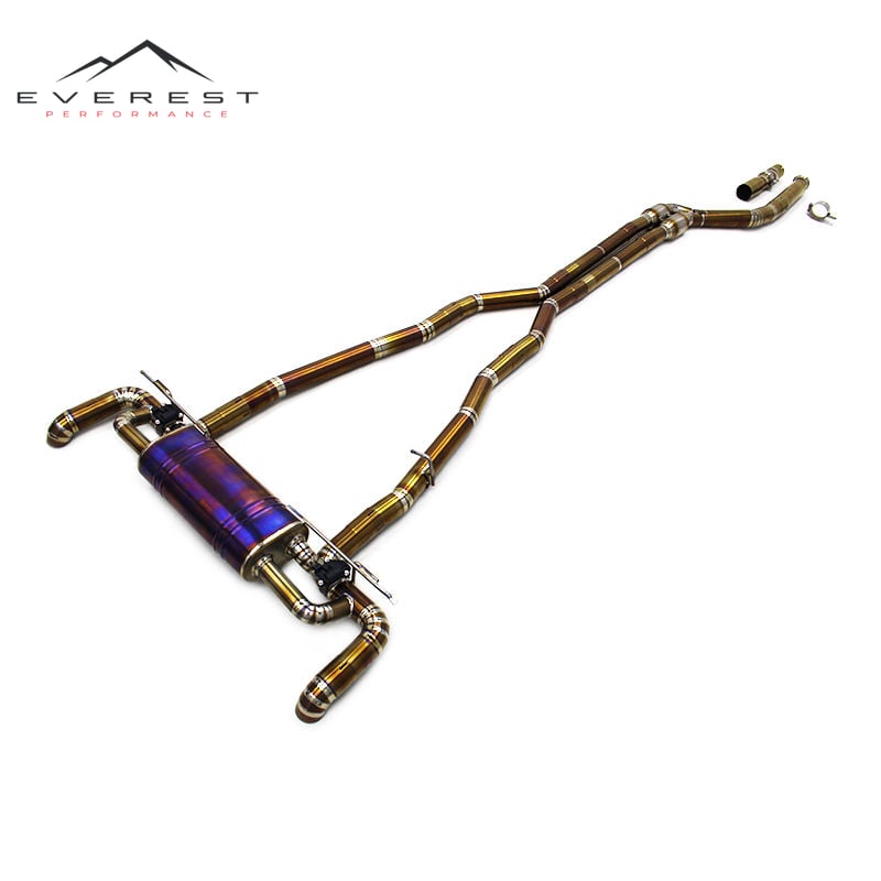 Titanium Catback Exhaust for BMW 735 Li 3.0T 2023-2024 Titanium Muffler Exhaust Valvetronic Racing Car Escape Exhaust System