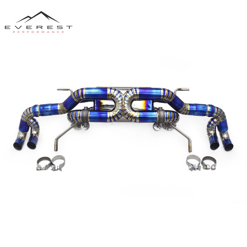 High Performance Titanium Catback Muffler for Lamborghini Gallardo 5.2L LP550/LP560/LP570 2008-2016