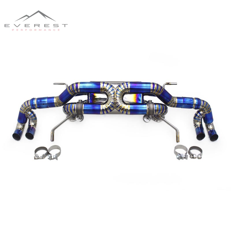 High Performance Titanium Catback Muffler for Lamborghini Gallardo 5.2L LP550/LP560/LP570 2008-2016