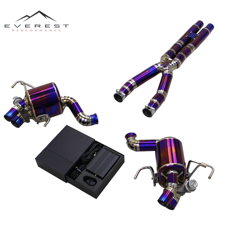Titanium Valvetronic X-Pipe Cat-Back Exhaust System for Ferrari California 4.3 (2009-2014)