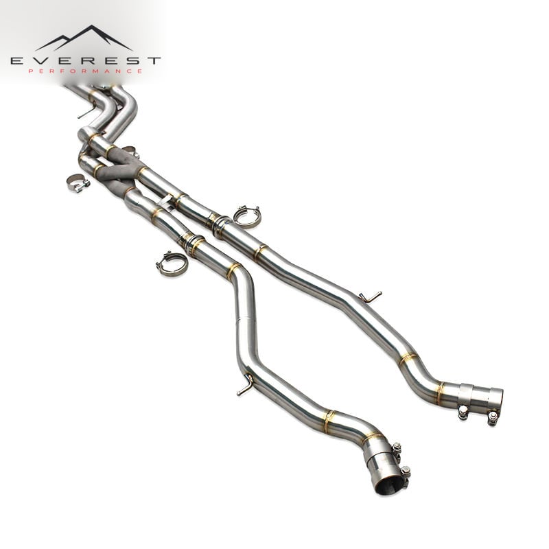 Racing Equal Length Middle Z Mid Pipes Exhaust Pipes for BMW M3/M4 F80/F82/F83 3.0T 2015-2017 Stainless Steel 304 Z Pipes System