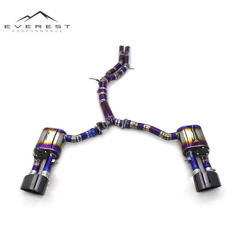 Valvetronic Titanium Catback Exhaust Pipes for Audi RS4/RS5 B9/B9.5 2.9T 2017-2023 Car Muffler System cat Back Pipes