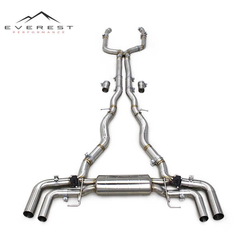 SS304 Exhaust Pipe System for BMW M850/M850i G16 4.4TT 2020-2023 Escape Catback Exhaust Pipes Muffler