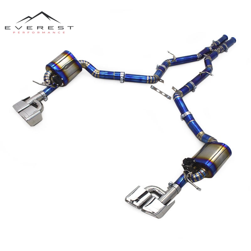 Catback Exhaust for Mercedes-Benz CLS500 4.7 2010-2017 Titanium Valve Electronic Exhaust Rebound System