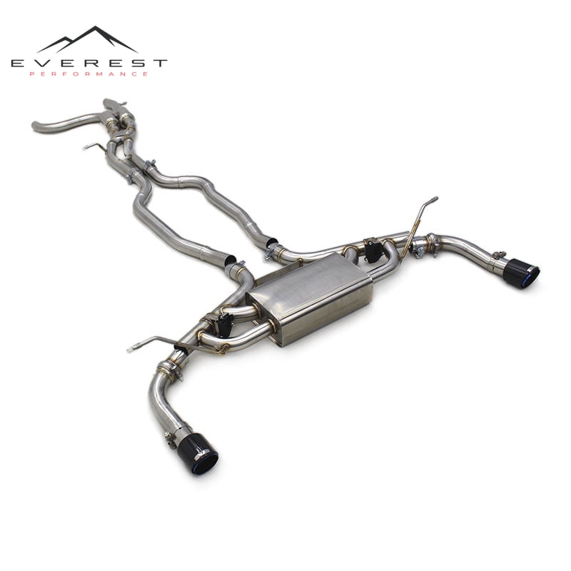 Custom Valvetronic Exhaust System for Audi Q7 2010-2023 Upgrade Auto Parts Sport Car Stainless Steel Pipe Catback Muffler