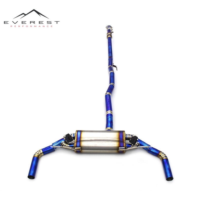 Catback Exhaust System for Mercedes-Benz A35 2.0T 2020- With Valve Exhaust Titanium Pipes Muffler Racing Car Escape