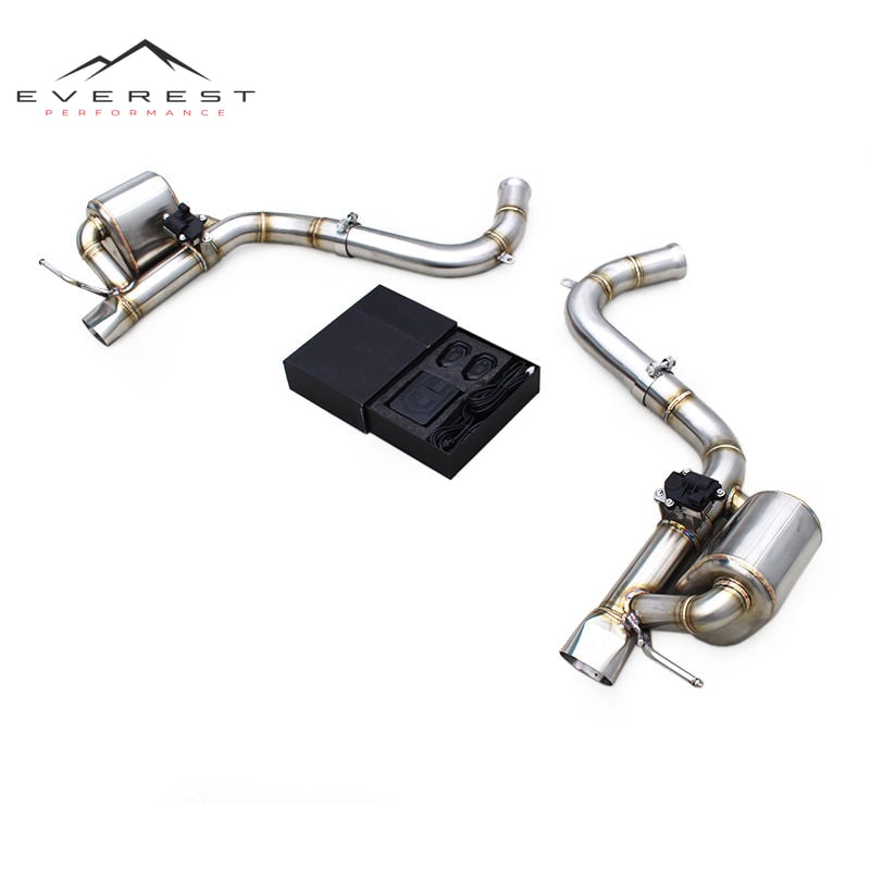 Stainless Steel Catback Exhaust for Mercedes-Benz AMG SL63 5.5T 2013-2020 Exhaust System Escape Axle Back Pipe Muffler