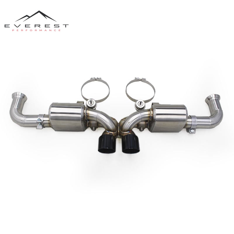 Stainless Steel Catback for Porsche 911 991.1/991.2 GT3 2010-2019 Racing Exhaust System Muffler Vacuum Valve