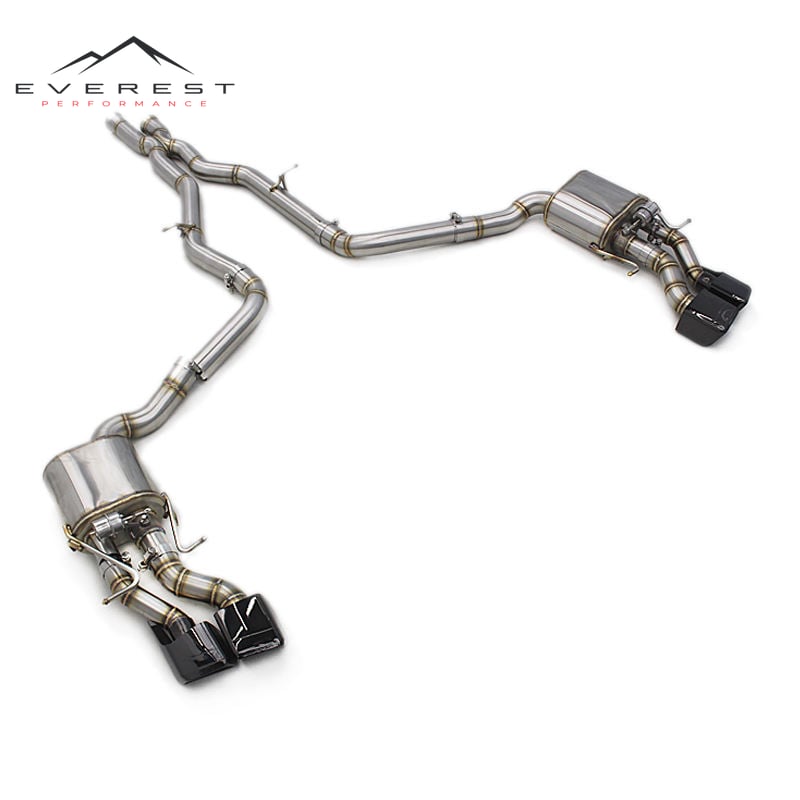Exhaust Pipe System for Mercedes-Benz CLS63 AMG 2007-2017 Stainless Steel Escape Catback Exhaust Valve Control Pipes Muffler
