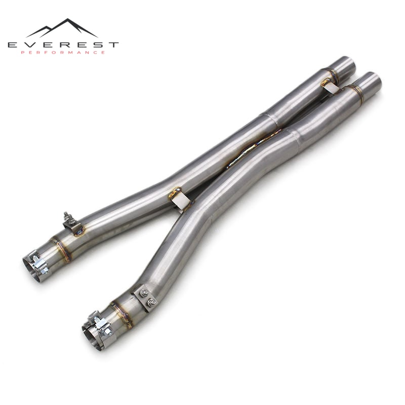 Performance Exhaust for Ferrari California 4.3L 2009-2018 Stainless Steel X Pipe Mid Pipe catback exhaust