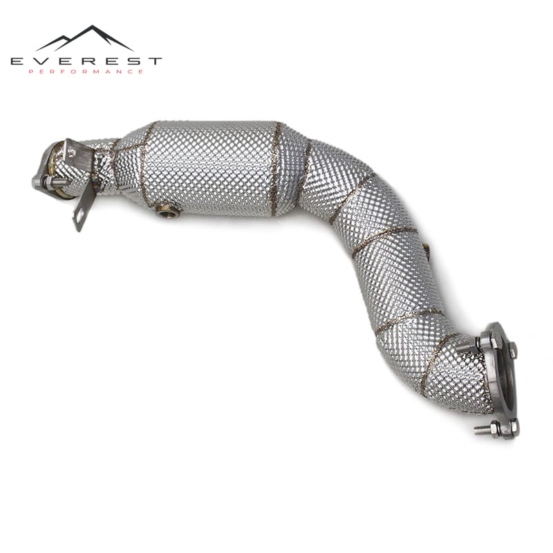 Exhaust Downpipe for Mercedes-Benz E250/E300 E Class W212 1.8T 2009-2012 Muffler Pipe Stainless Steel Exhaust Down Pipie