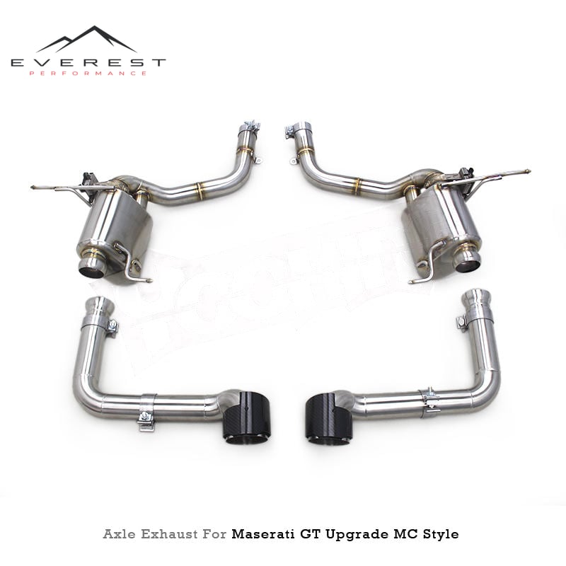 Racing SUS304 Valvetronic Catback Exhaust Pipes for Maserati GT 2007-2021 Upgrade MC Style Performance Exhaust With Controller