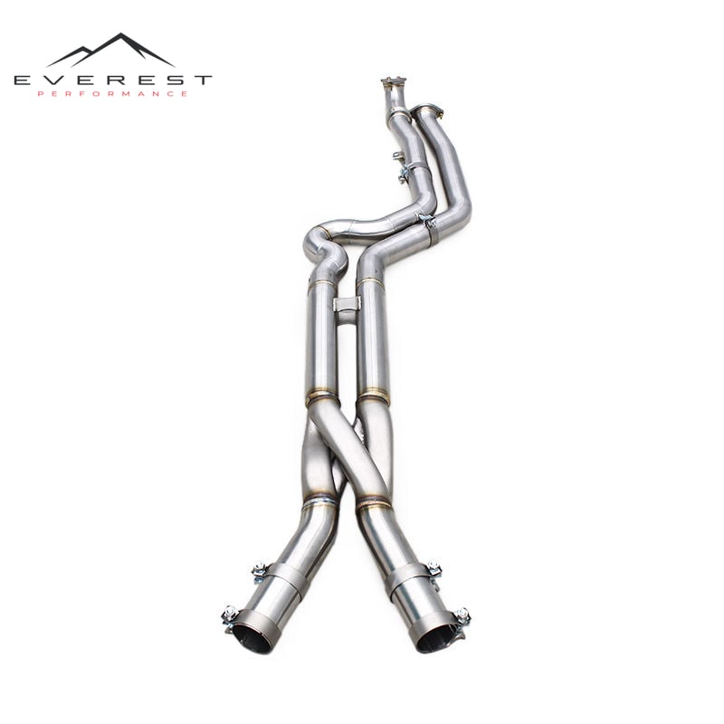 Equal Length Mid Pipe for BMW M2/M3/M4 G80/G82/G87/G8X 3.0T 2021-2024 Stainless Steel Exhaust Z Pipe