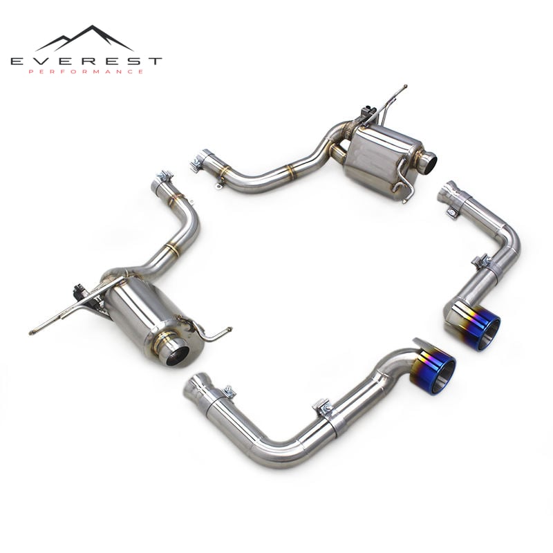 Custom Axle Exhaust for Maserati Gran Turismo/GT Upgrade MC Style 2007-2021 Performance SS304 Tuning Auto Parts