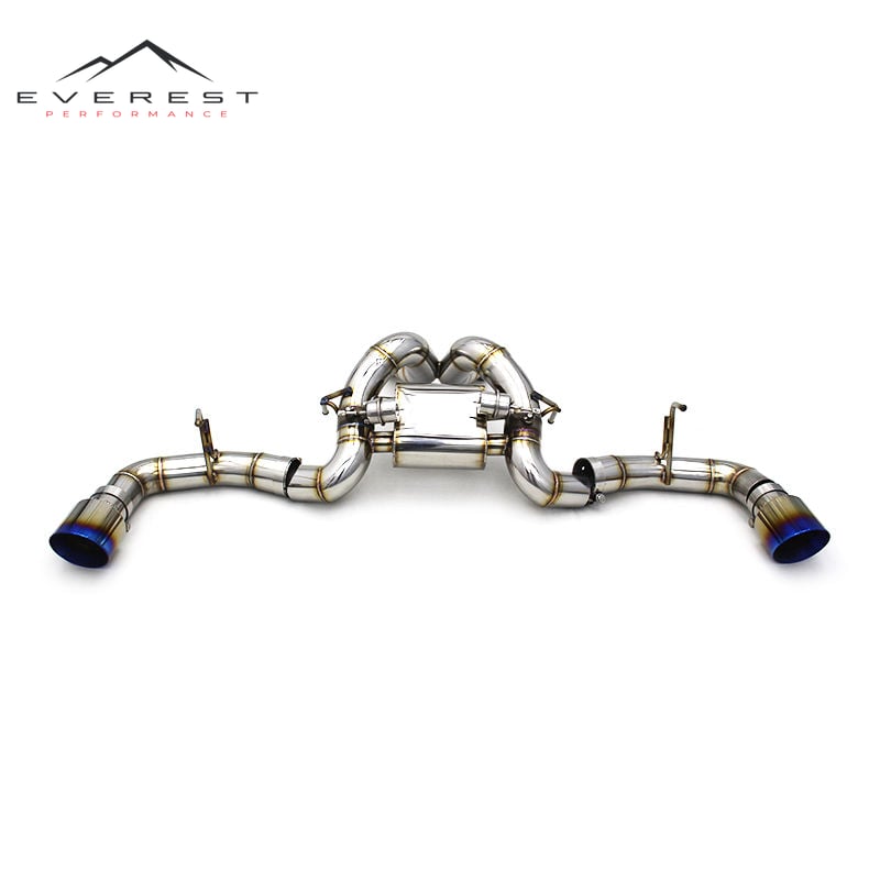 Stainless Steel Exhaust Pipes for Mclaren 570S 3.8 2015- Vacuum Valve Muffler Plug and Play Catback